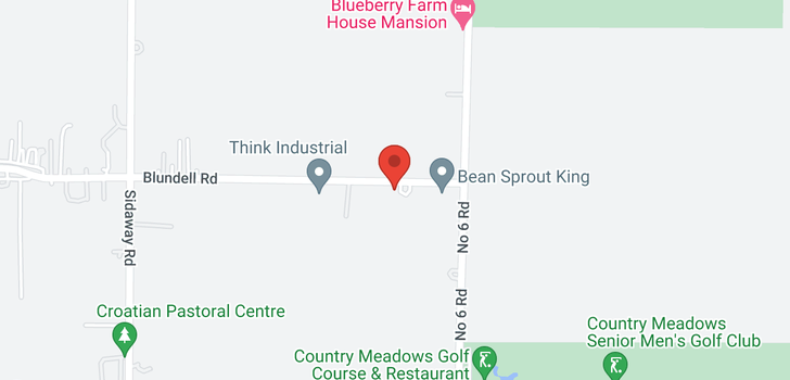 map of 13800 BLUNDELL ROAD